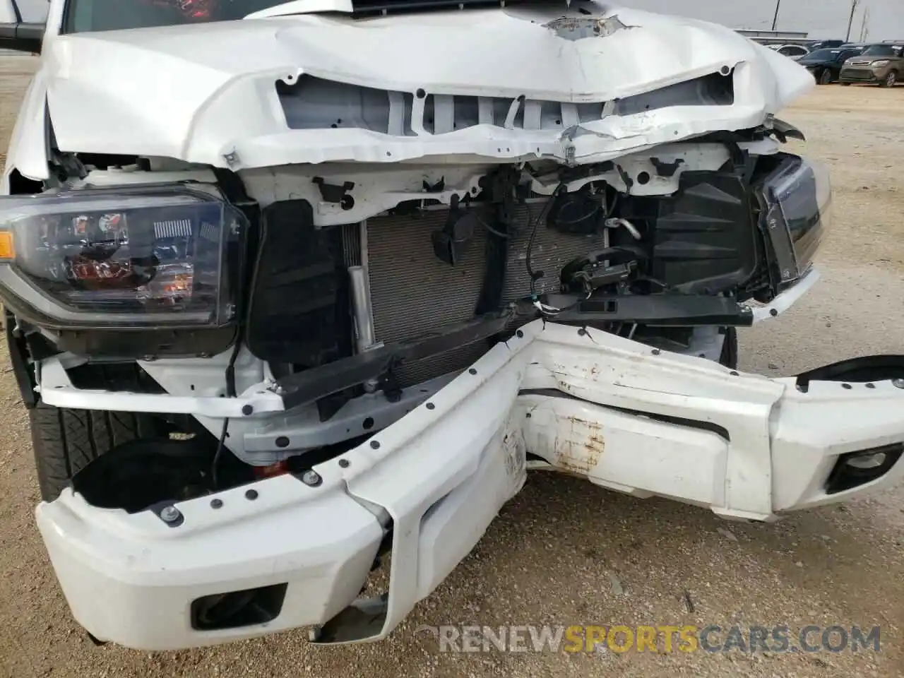 9 Photograph of a damaged car 5TFEY5F12MX284062 TOYOTA TUNDRA 2021