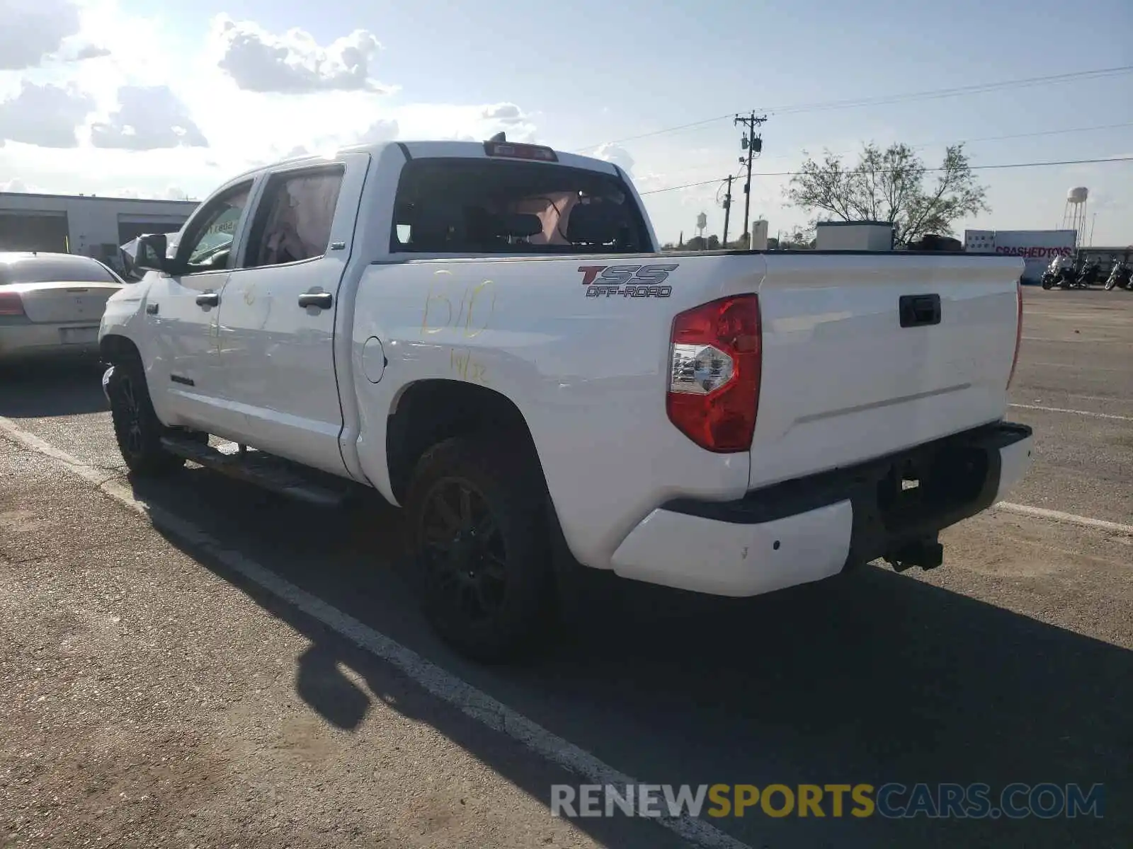 3 Photograph of a damaged car 5TFEY5F12MX284434 TOYOTA TUNDRA 2021