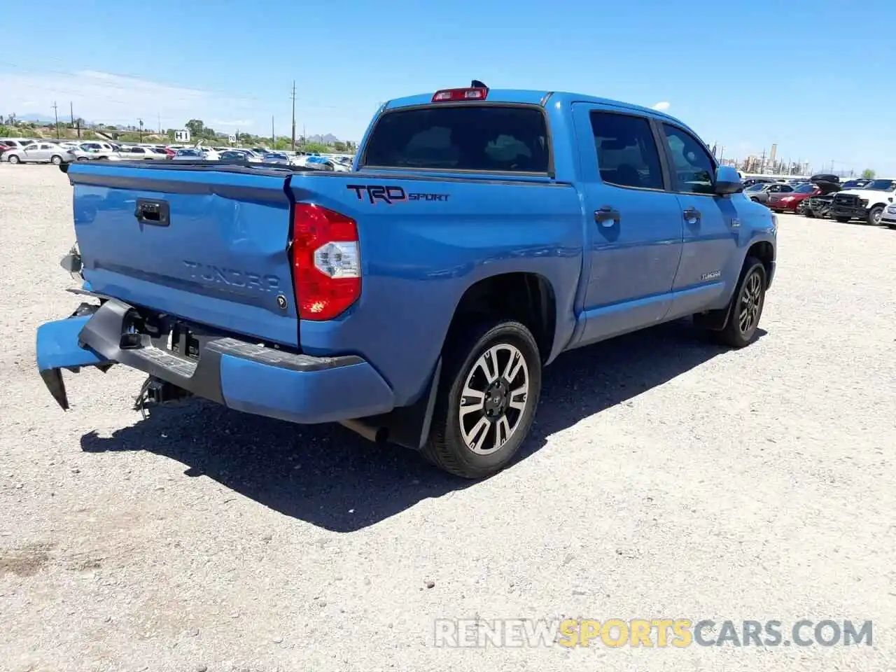 4 Photograph of a damaged car 5TFEY5F12MX289813 TOYOTA TUNDRA 2021