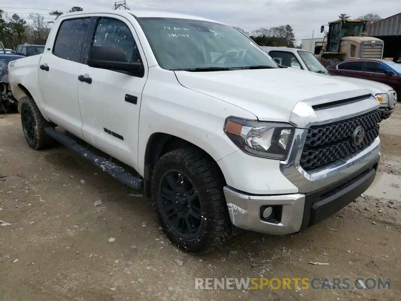 2 Photograph of a damaged car 5TFEY5F12MX296048 TOYOTA TUNDRA 2021