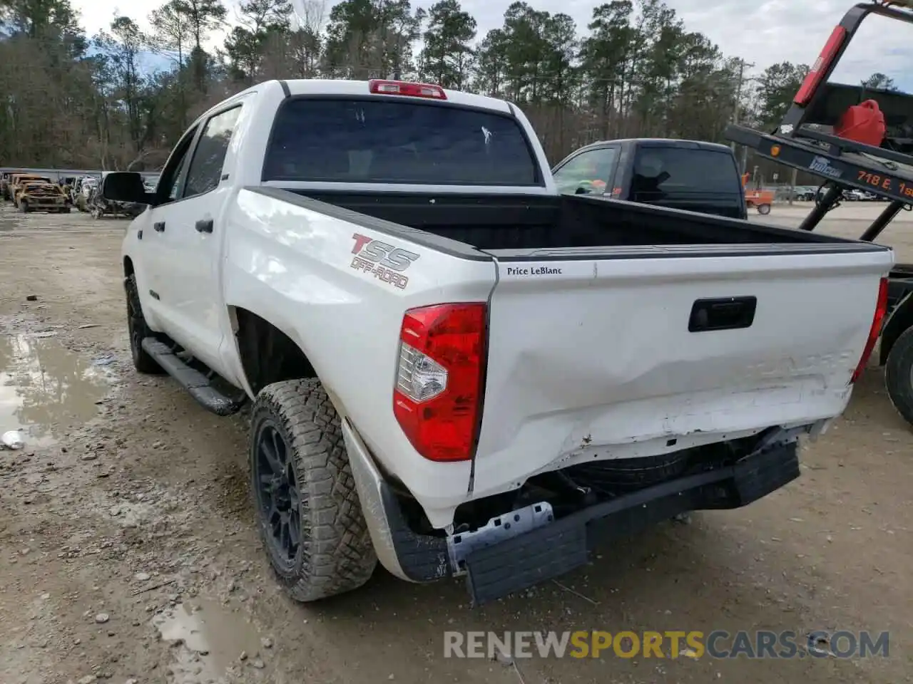 3 Photograph of a damaged car 5TFEY5F12MX296048 TOYOTA TUNDRA 2021