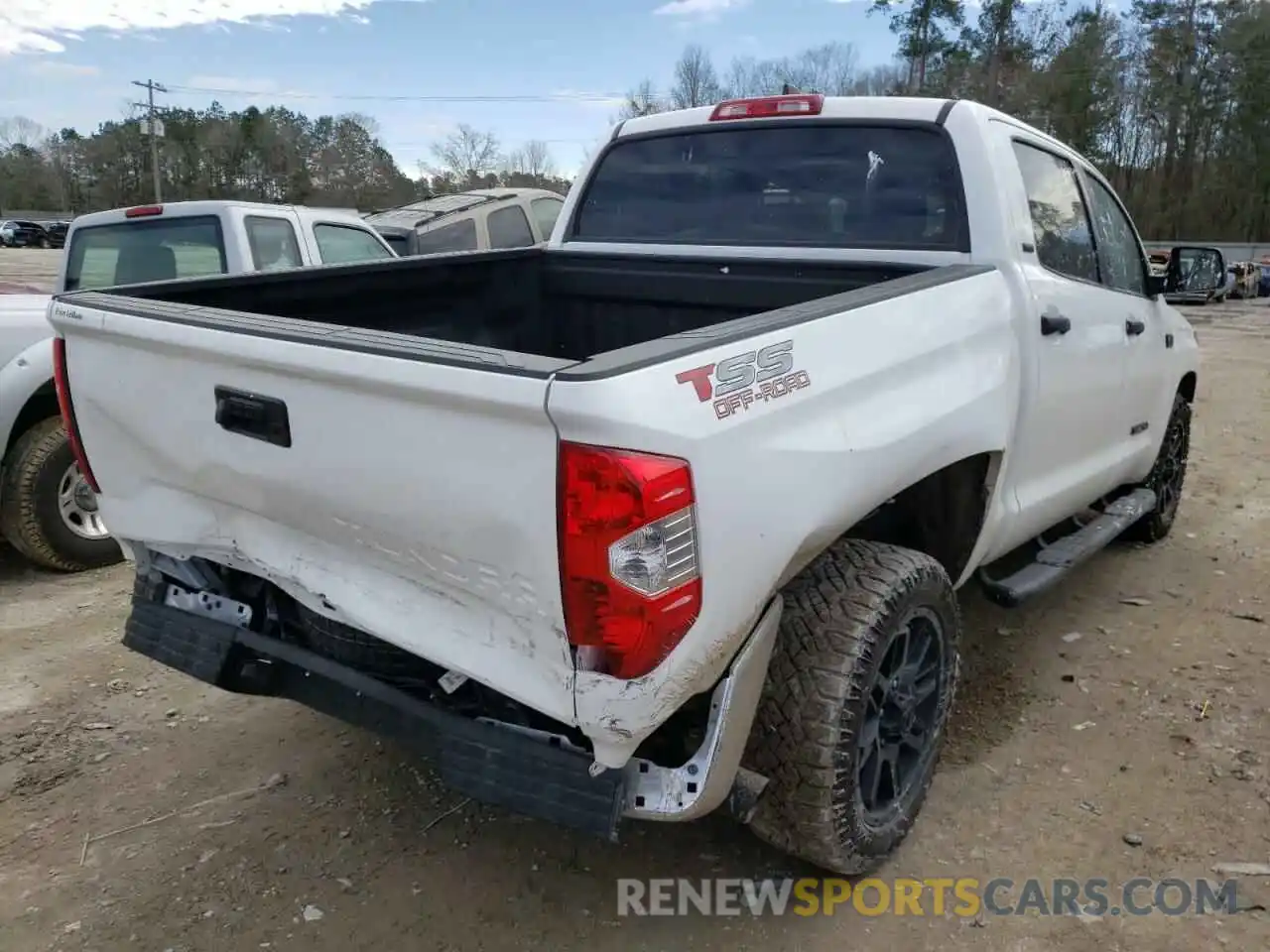 4 Photograph of a damaged car 5TFEY5F12MX296048 TOYOTA TUNDRA 2021