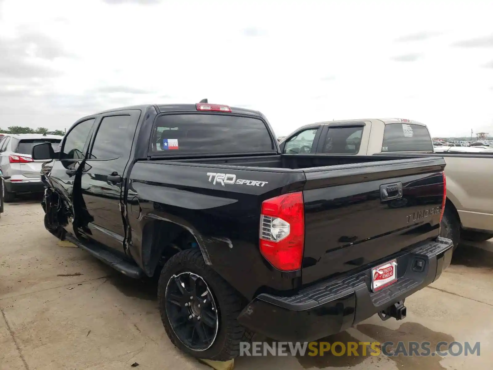 3 Photograph of a damaged car 5TFEY5F13MX283597 TOYOTA TUNDRA 2021