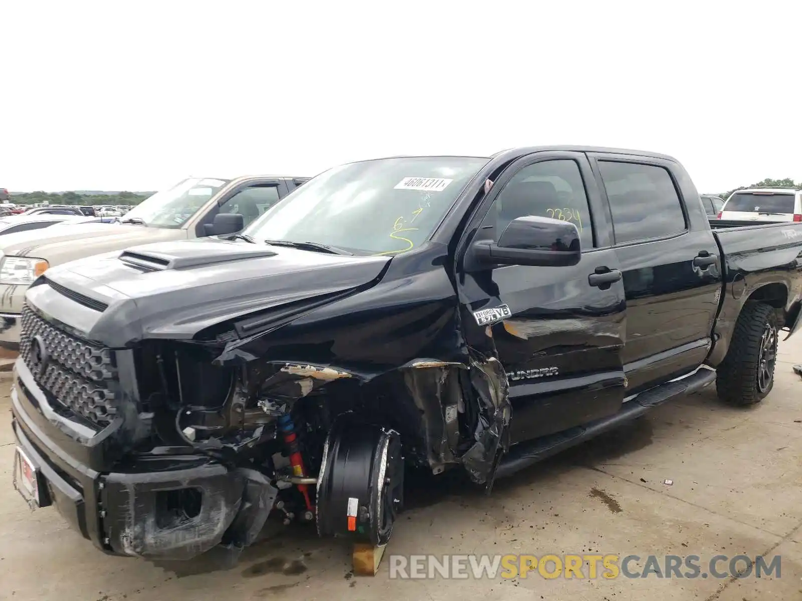 9 Photograph of a damaged car 5TFEY5F13MX283597 TOYOTA TUNDRA 2021