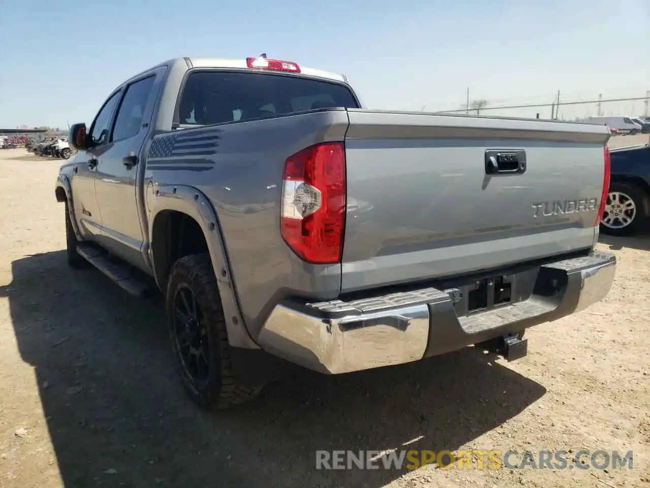 3 Photograph of a damaged car 5TFEY5F14MX272303 TOYOTA TUNDRA 2021