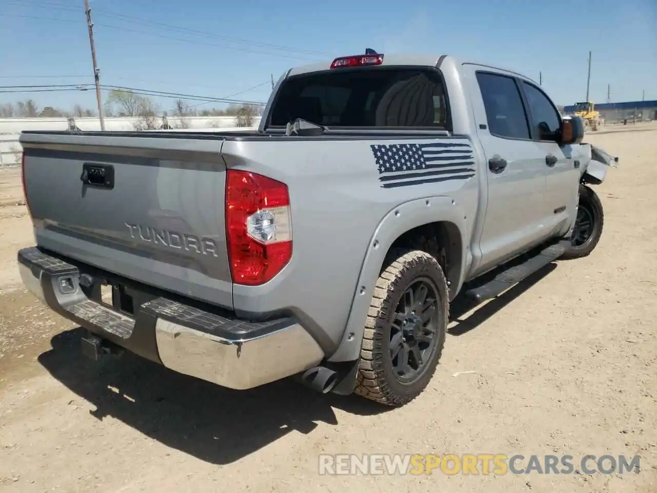 4 Photograph of a damaged car 5TFEY5F14MX272303 TOYOTA TUNDRA 2021