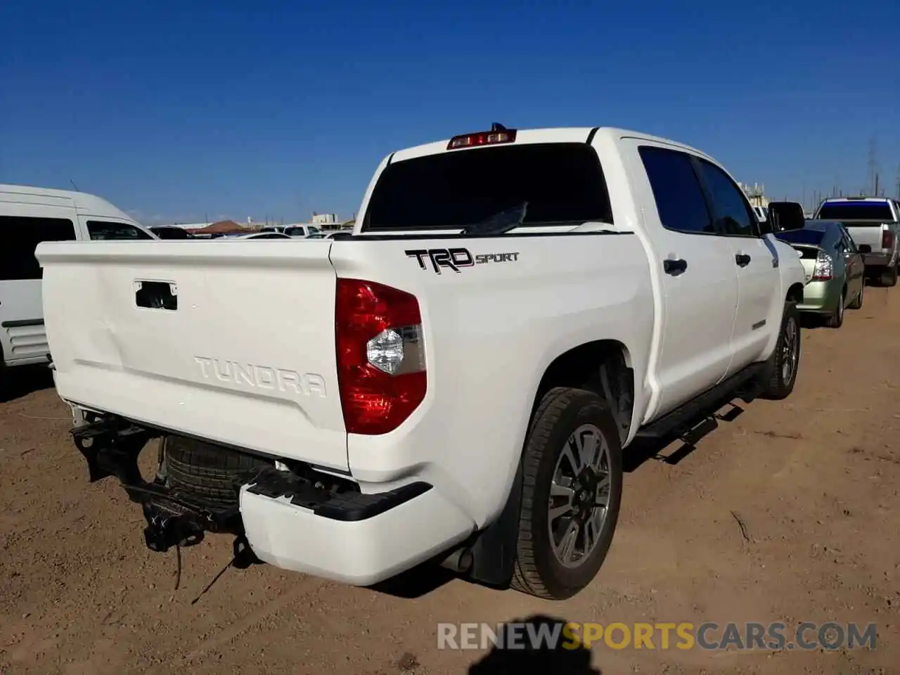 4 Photograph of a damaged car 5TFEY5F14MX276190 TOYOTA TUNDRA 2021