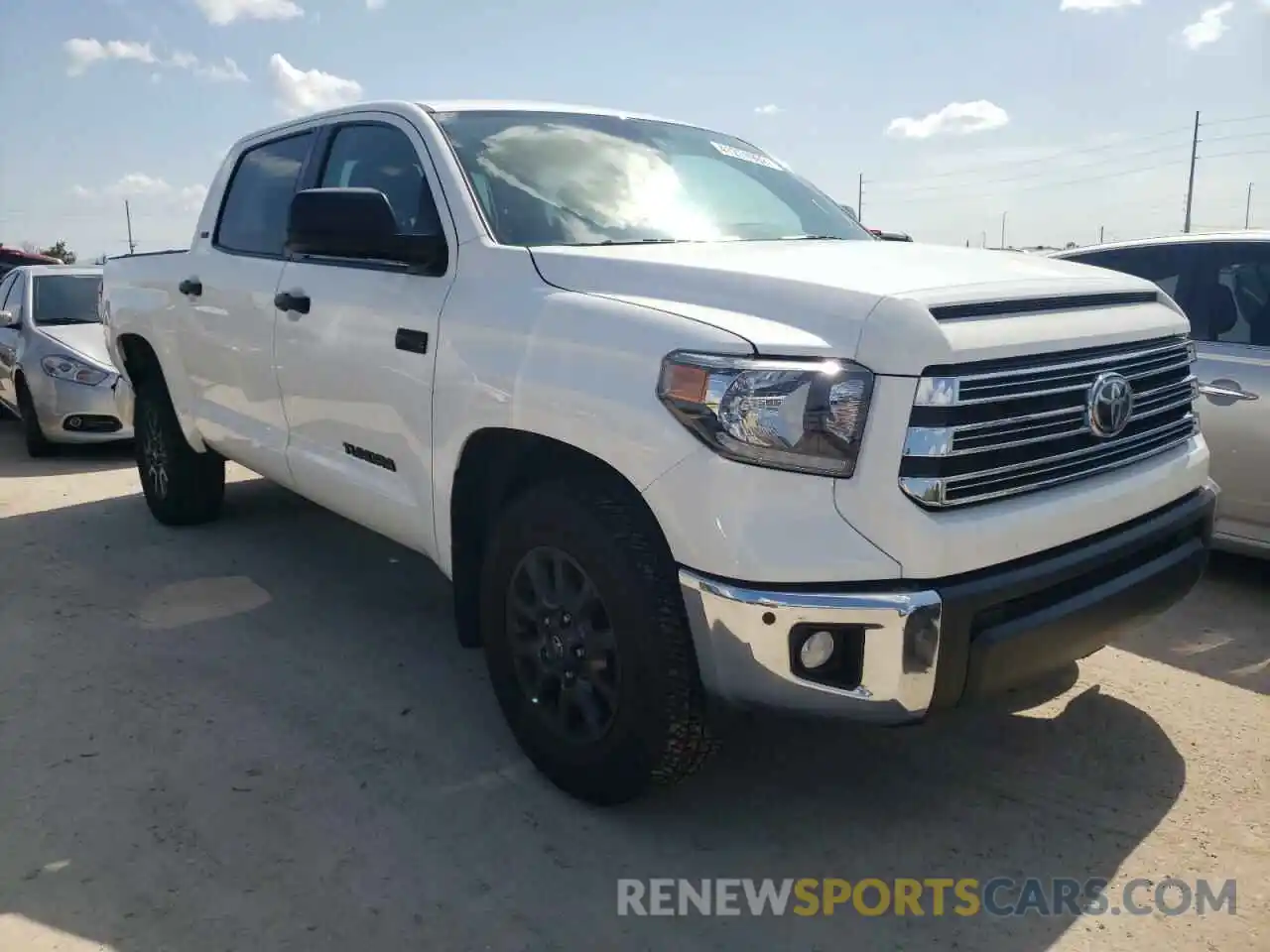 1 Photograph of a damaged car 5TFEY5F14MX277016 TOYOTA TUNDRA 2021