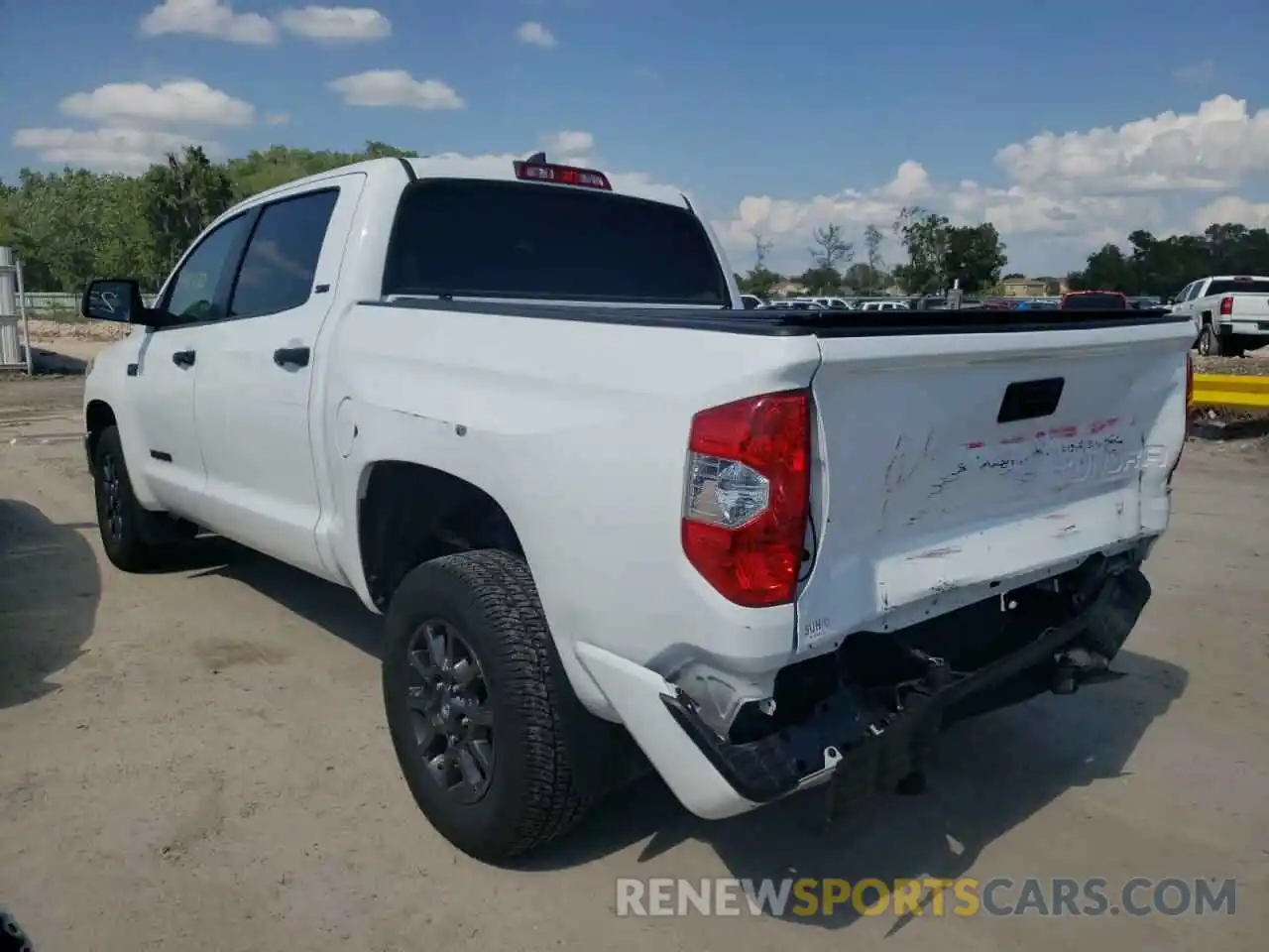 3 Photograph of a damaged car 5TFEY5F14MX277016 TOYOTA TUNDRA 2021