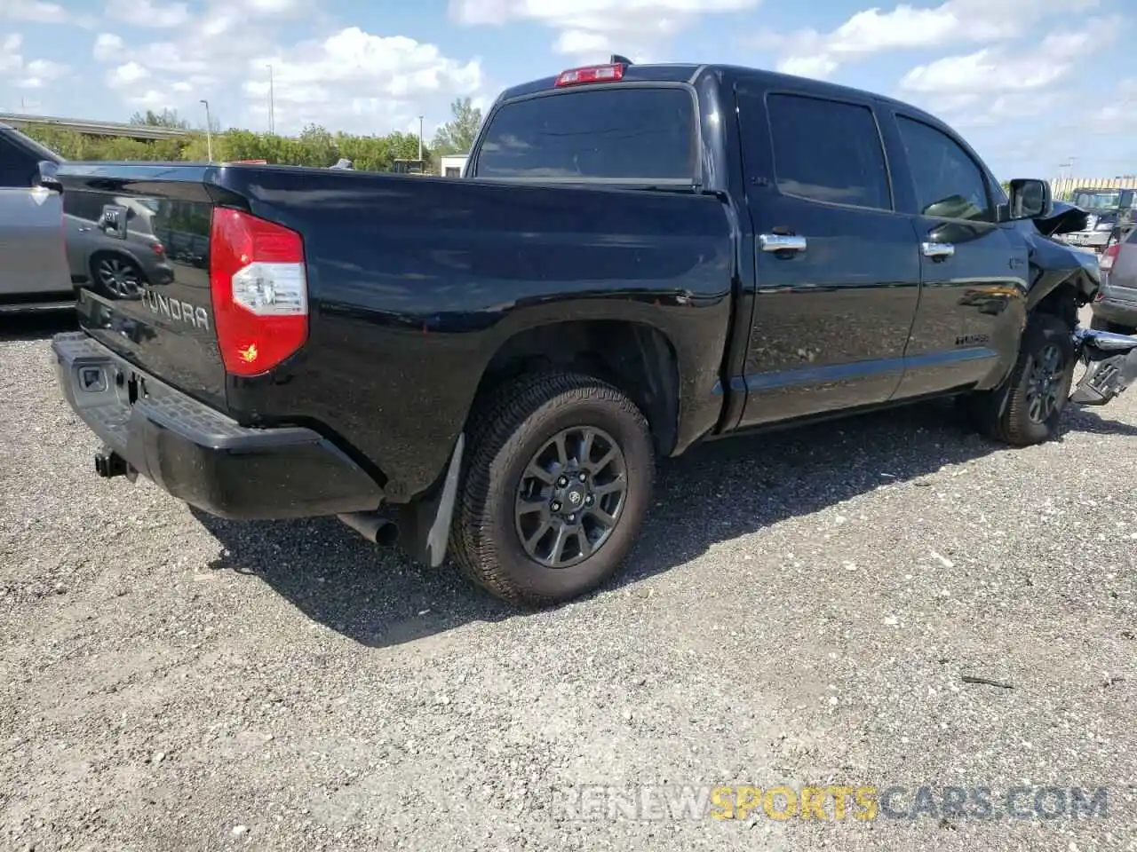 4 Фотография поврежденного автомобиля 5TFEY5F14MX289361 TOYOTA TUNDRA 2021