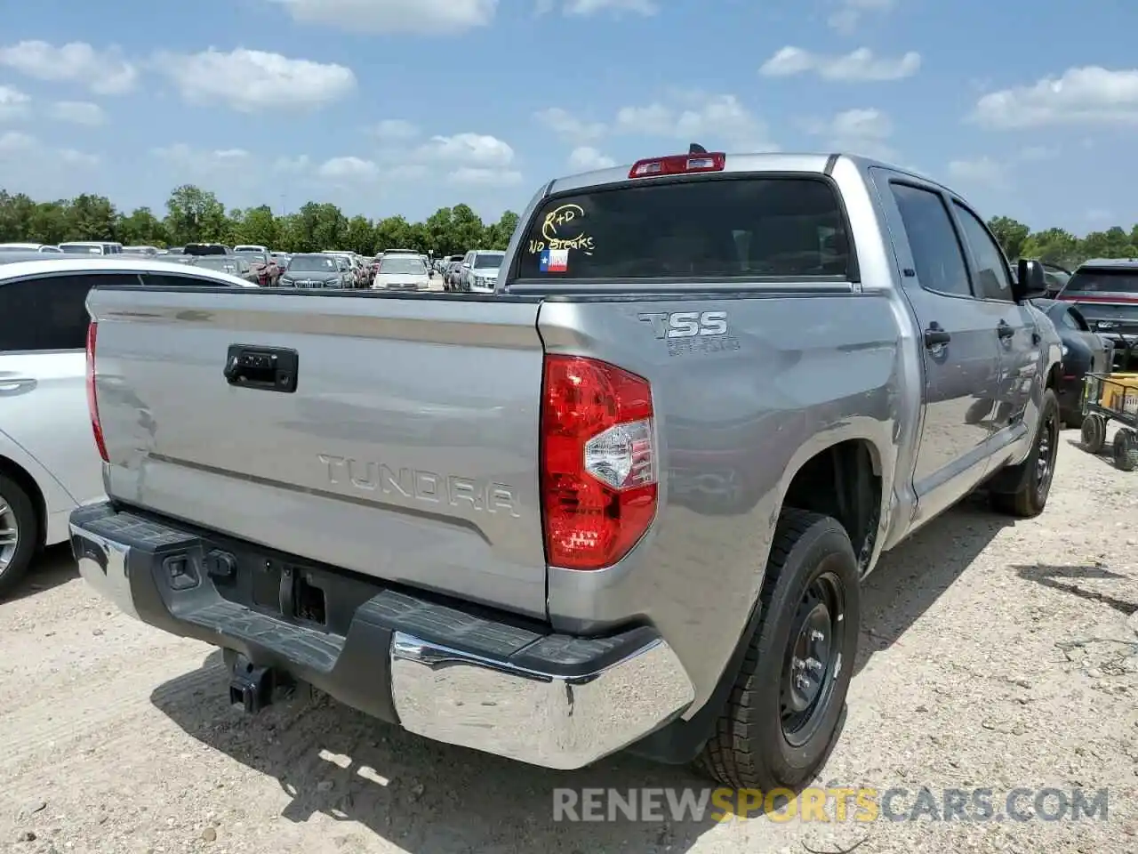 4 Photograph of a damaged car 5TFEY5F14MX297248 TOYOTA TUNDRA 2021