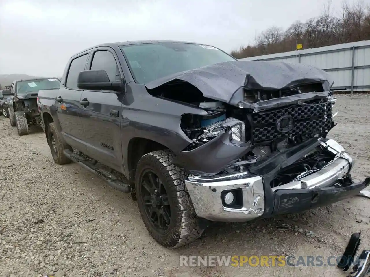 1 Photograph of a damaged car 5TFEY5F15MX281088 TOYOTA TUNDRA 2021