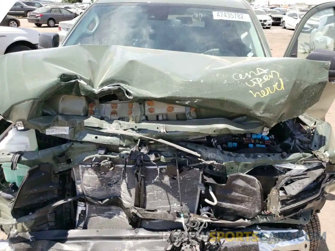 7 Photograph of a damaged car 5TFEY5F15MX286436 TOYOTA TUNDRA 2021