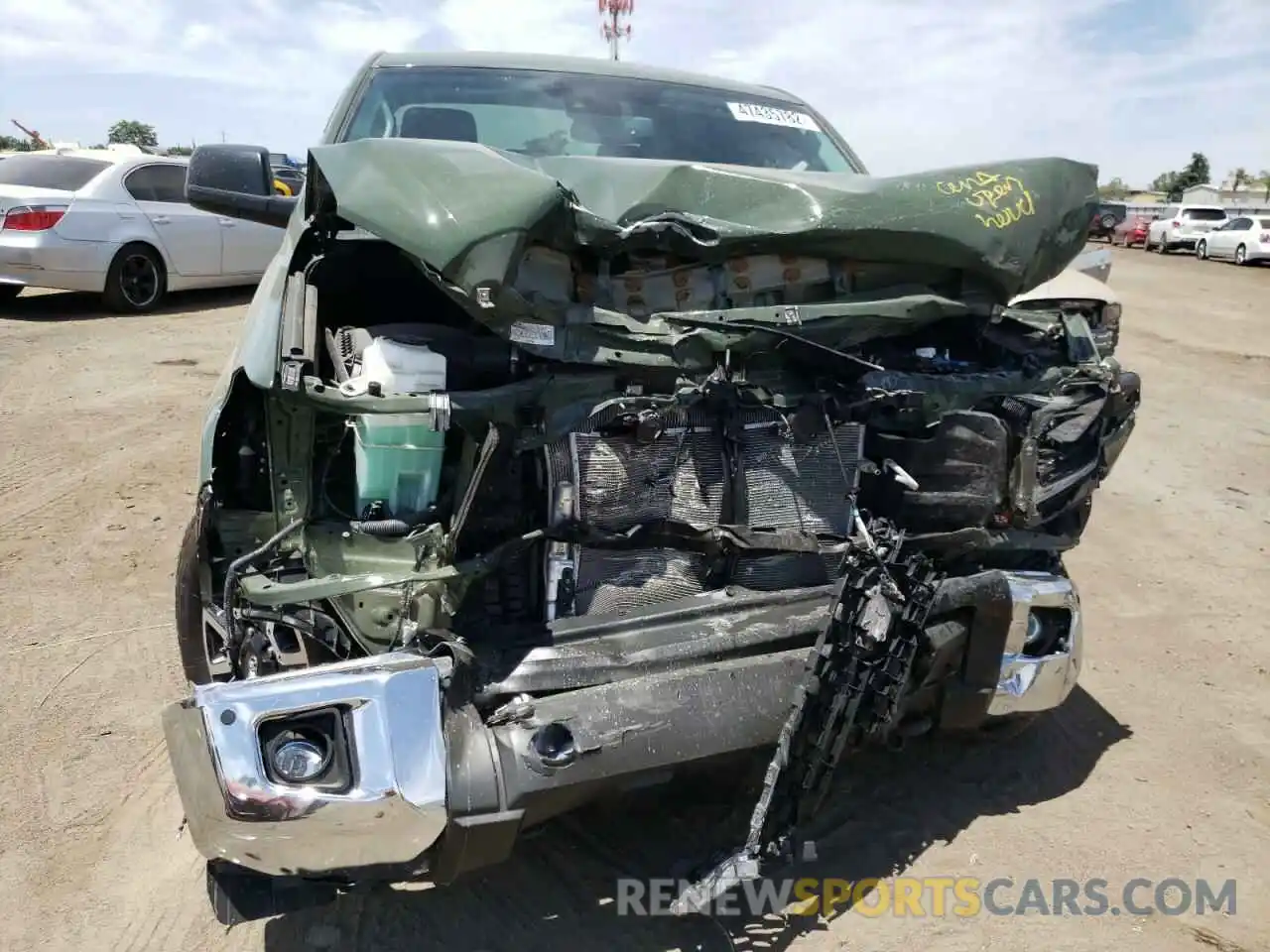 9 Photograph of a damaged car 5TFEY5F15MX286436 TOYOTA TUNDRA 2021