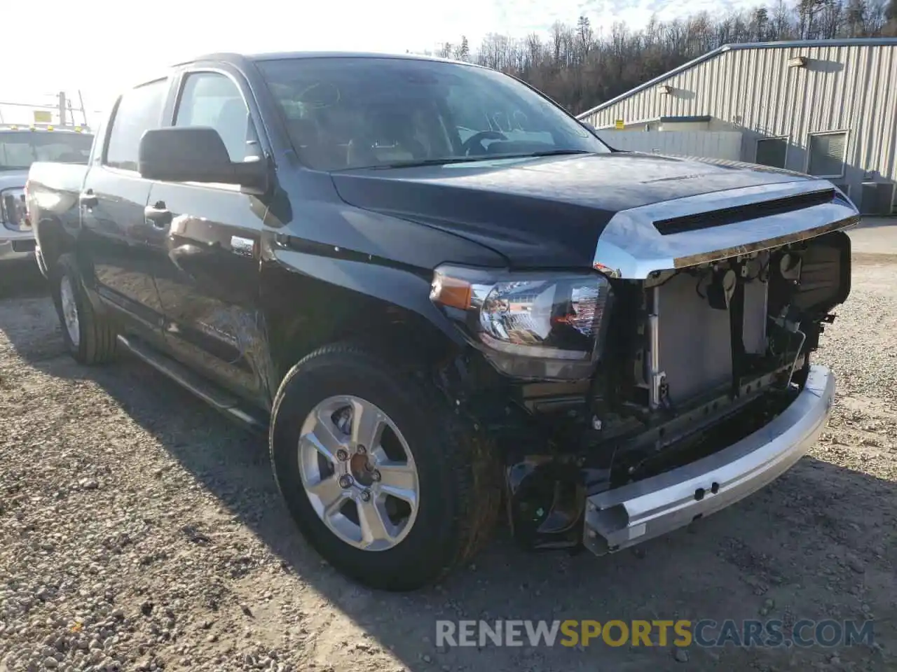 1 Photograph of a damaged car 5TFEY5F15MX290616 TOYOTA TUNDRA 2021