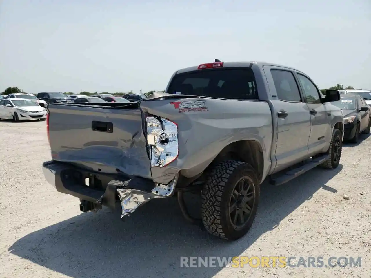 4 Photograph of a damaged car 5TFEY5F15MX298392 TOYOTA TUNDRA 2021