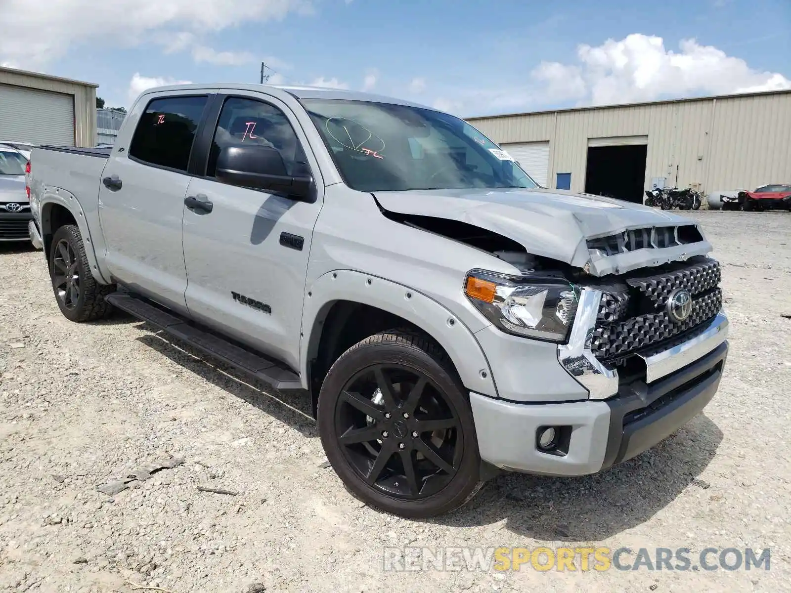 1 Photograph of a damaged car 5TFEY5F16MX272917 TOYOTA TUNDRA 2021