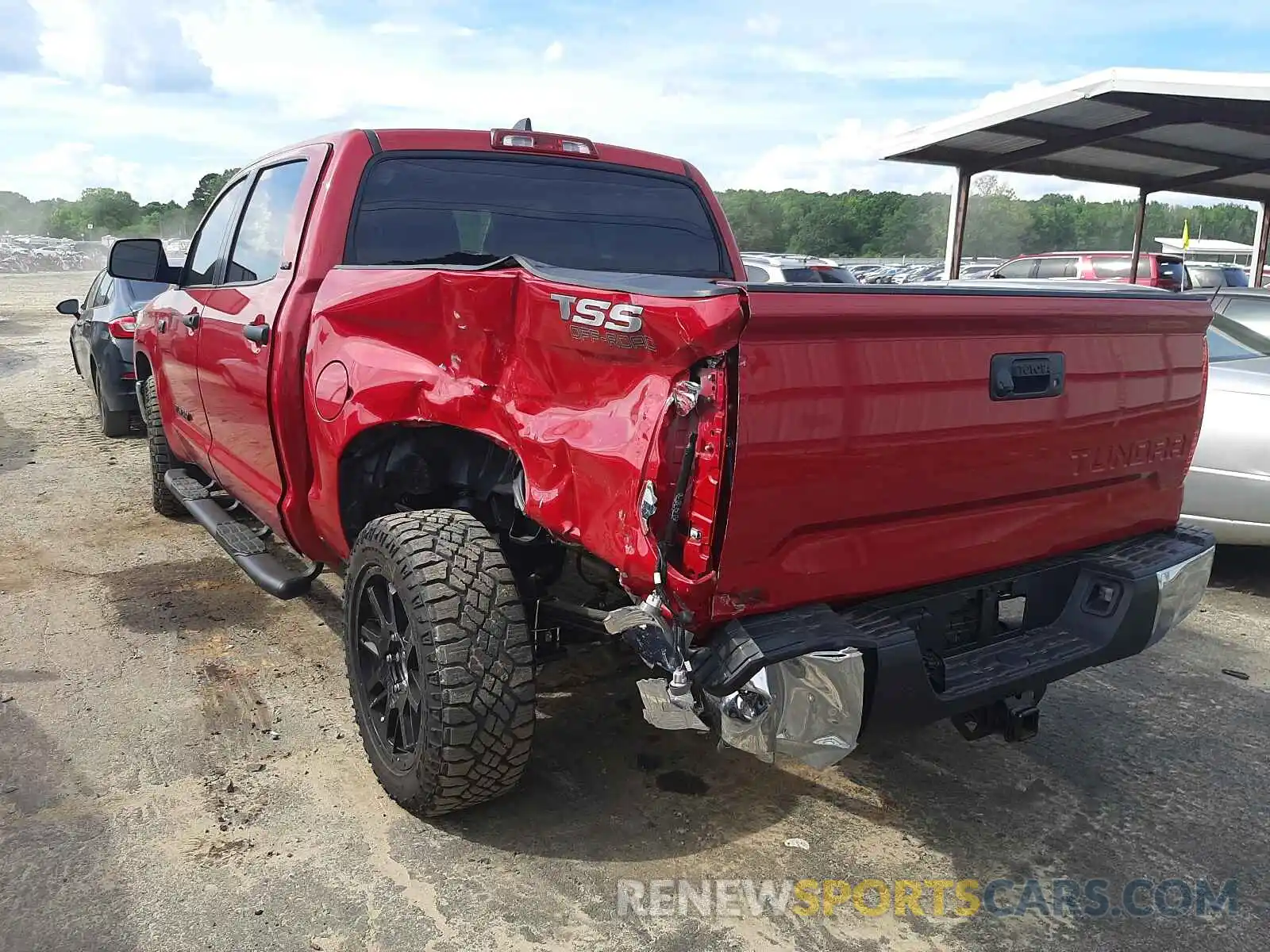 3 Photograph of a damaged car 5TFEY5F16MX275512 TOYOTA TUNDRA 2021