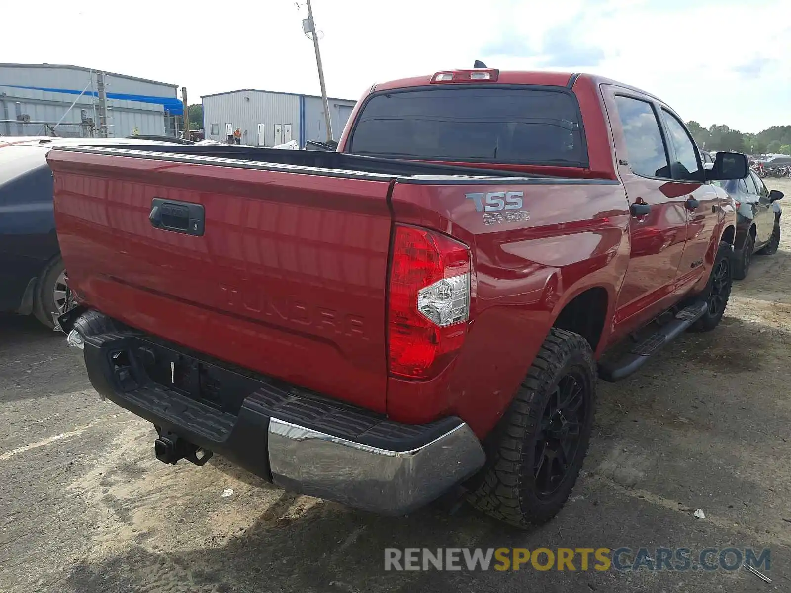 4 Фотография поврежденного автомобиля 5TFEY5F16MX275512 TOYOTA TUNDRA 2021