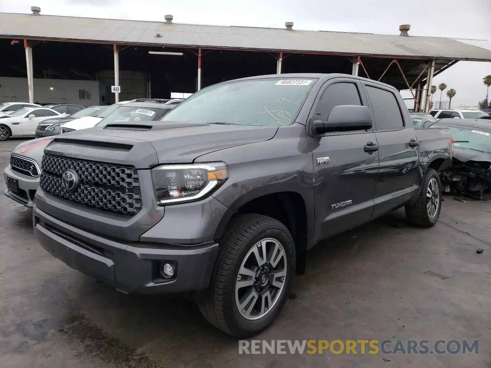 2 Photograph of a damaged car 5TFEY5F16MX281357 TOYOTA TUNDRA 2021