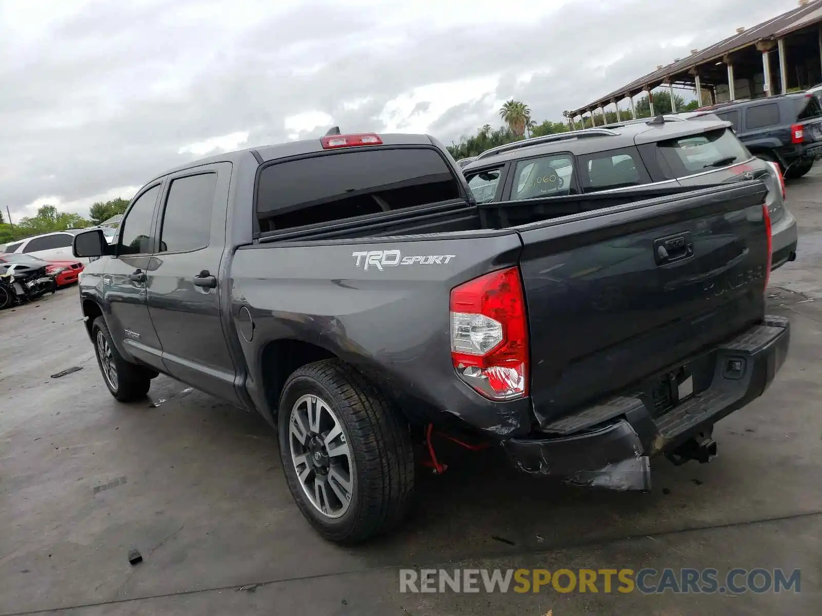 3 Photograph of a damaged car 5TFEY5F16MX281357 TOYOTA TUNDRA 2021