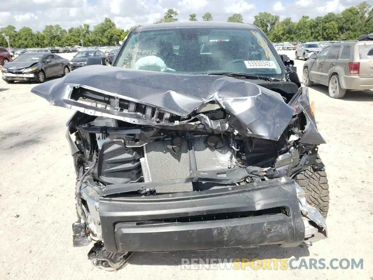 9 Photograph of a damaged car 5TFEY5F16MX292939 TOYOTA TUNDRA 2021