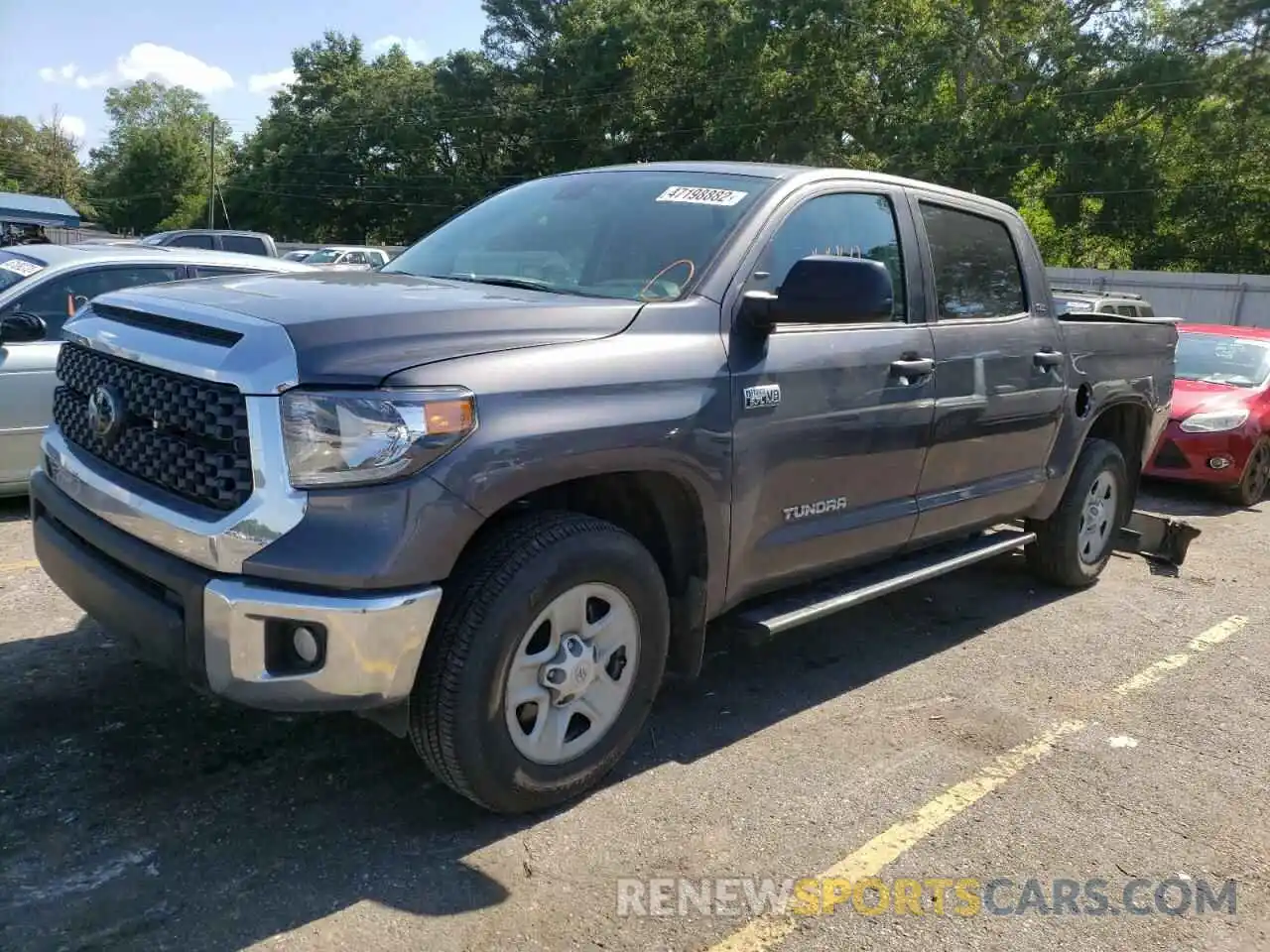 2 Photograph of a damaged car 5TFEY5F16MX297638 TOYOTA TUNDRA 2021