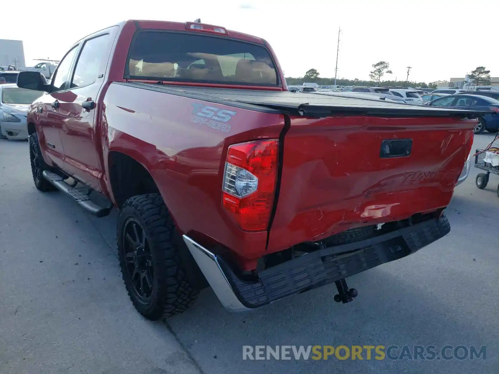 3 Photograph of a damaged car 5TFEY5F17MX274742 TOYOTA TUNDRA 2021