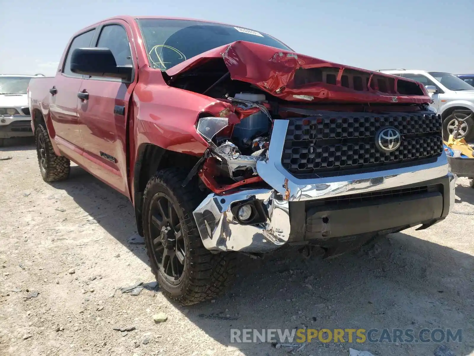 9 Photograph of a damaged car 5TFEY5F17MX283716 TOYOTA TUNDRA 2021