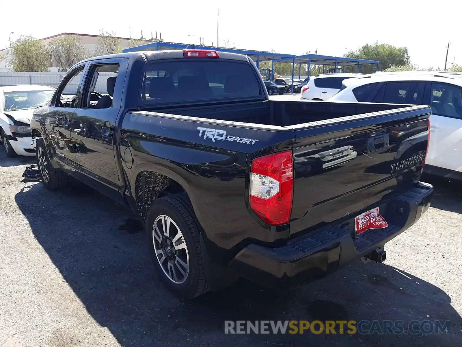 3 Photograph of a damaged car 5TFEY5F17MX288639 TOYOTA TUNDRA 2021