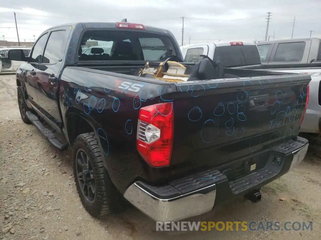 3 Photograph of a damaged car 5TFEY5F17MX290729 TOYOTA TUNDRA 2021