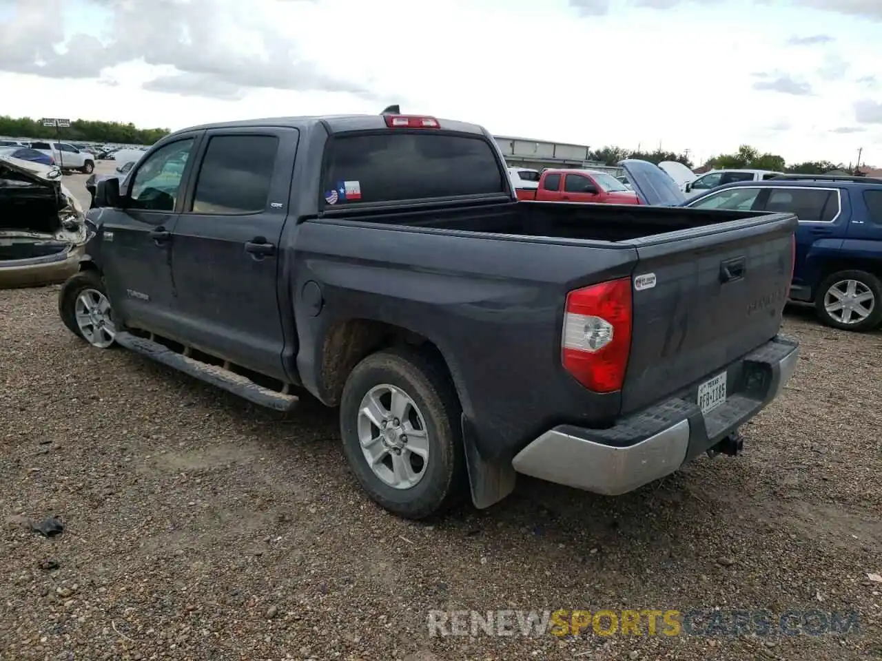 3 Photograph of a damaged car 5TFEY5F17MX298300 TOYOTA TUNDRA 2021