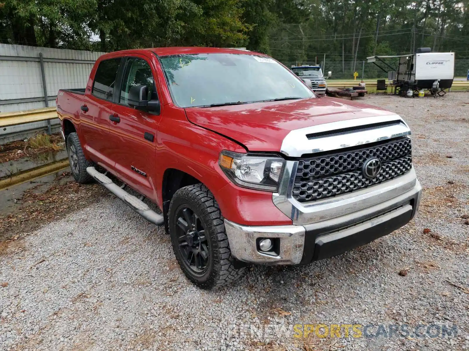 1 Photograph of a damaged car 5TFEY5F18MX274751 TOYOTA TUNDRA 2021