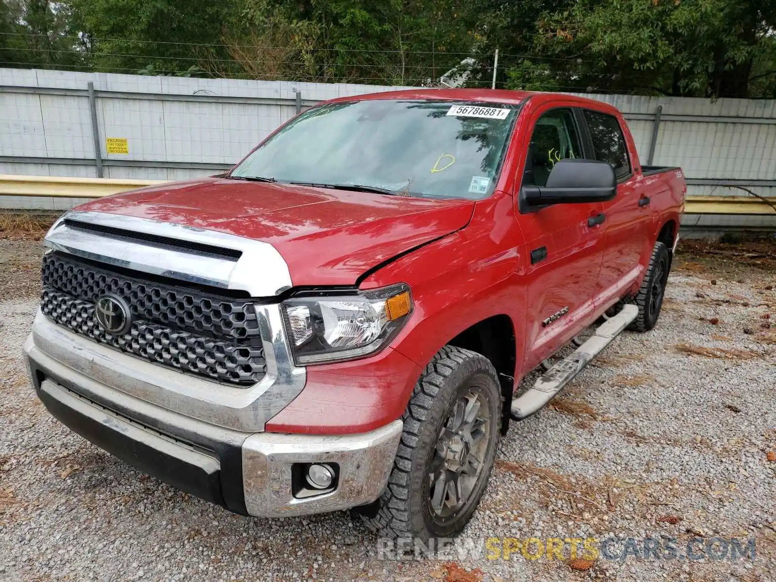 2 Photograph of a damaged car 5TFEY5F18MX274751 TOYOTA TUNDRA 2021