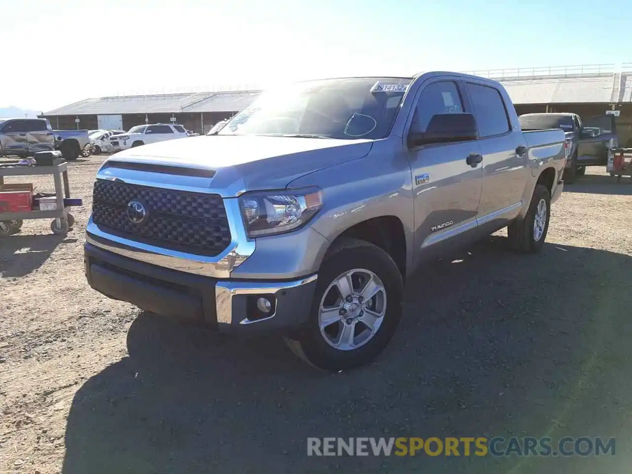 2 Photograph of a damaged car 5TFEY5F18MX279495 TOYOTA TUNDRA 2021