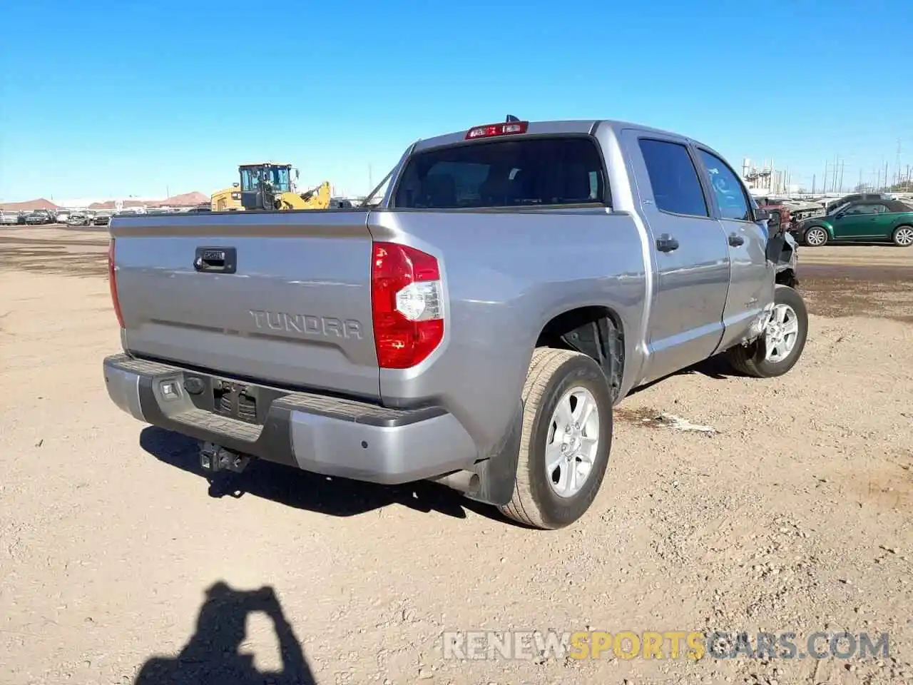 4 Фотография поврежденного автомобиля 5TFEY5F18MX279495 TOYOTA TUNDRA 2021