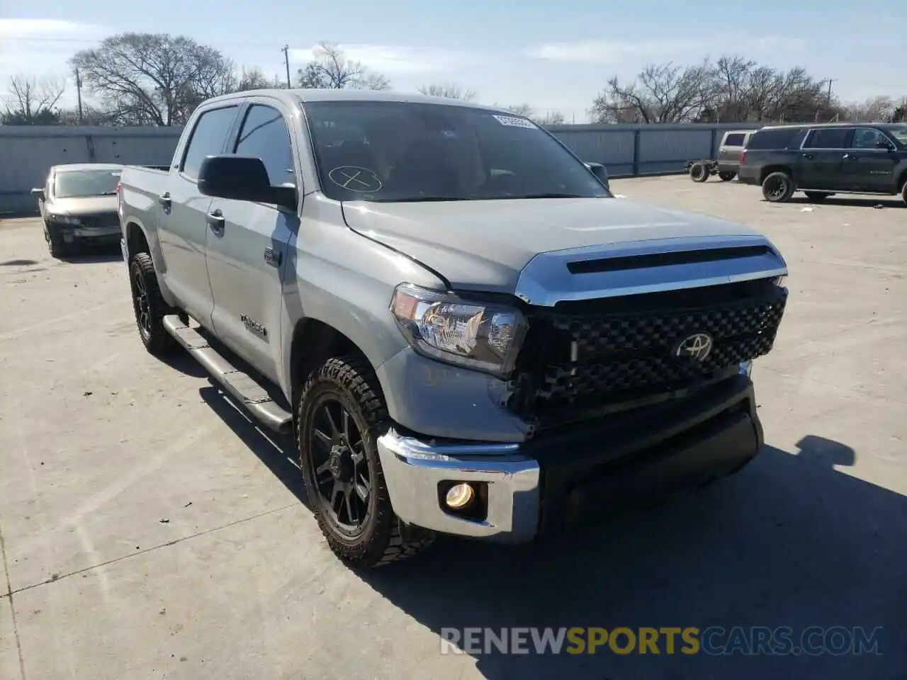 1 Photograph of a damaged car 5TFEY5F18MX285927 TOYOTA TUNDRA 2021