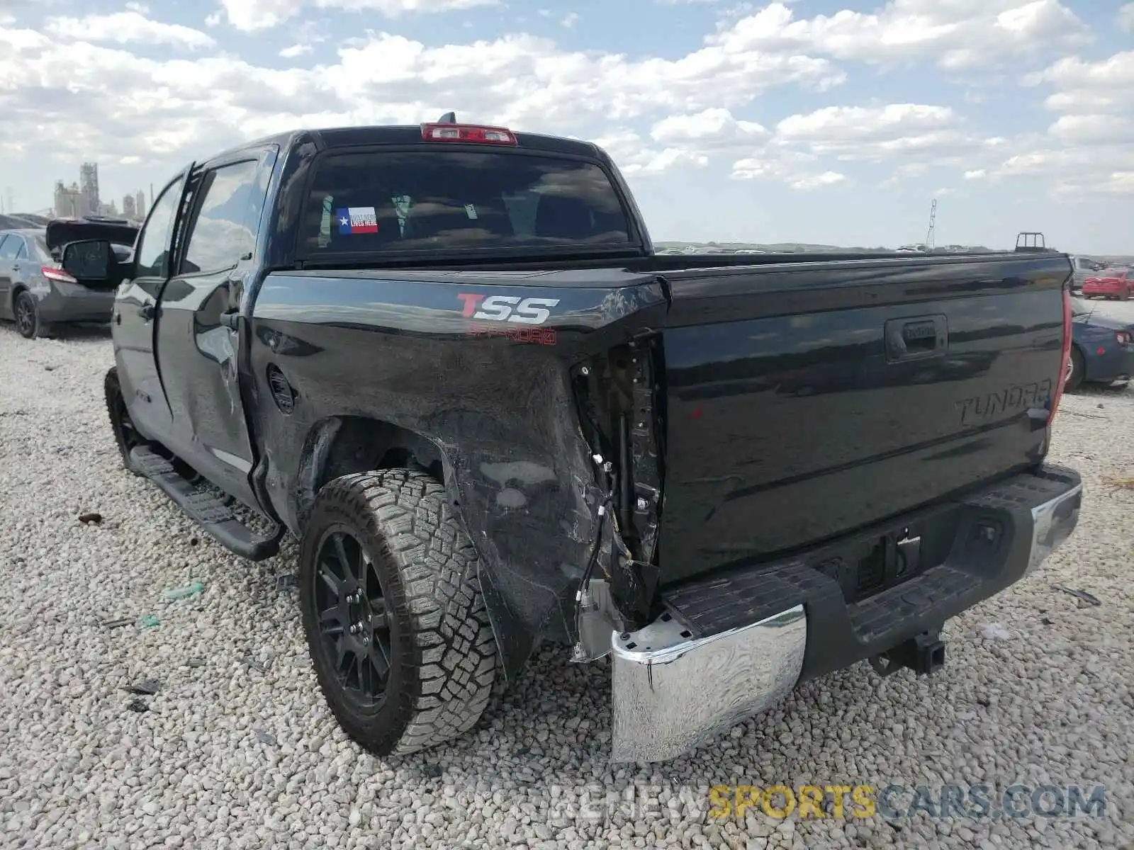 3 Photograph of a damaged car 5TFEY5F19MX272331 TOYOTA TUNDRA 2021