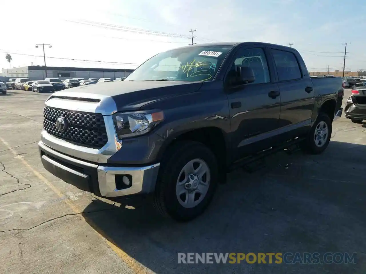 2 Photograph of a damaged car 5TFEY5F19MX275861 TOYOTA TUNDRA 2021