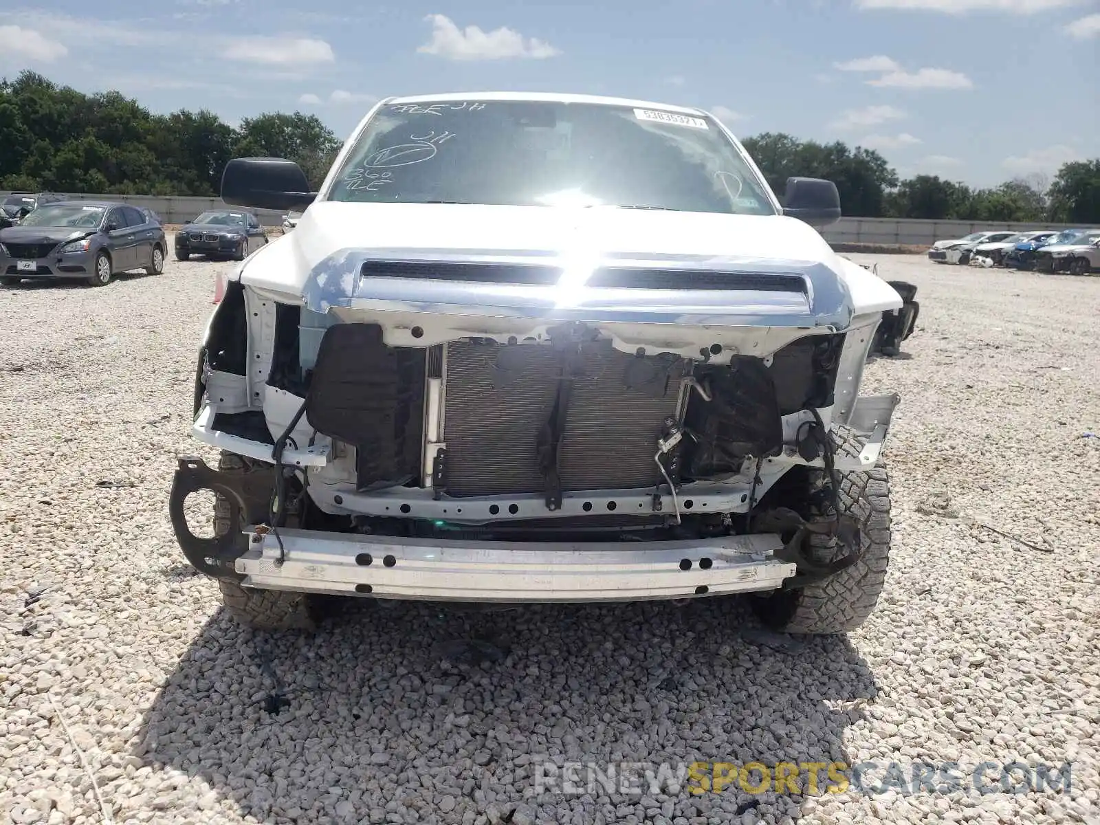 9 Photograph of a damaged car 5TFEY5F19MX276234 TOYOTA TUNDRA 2021