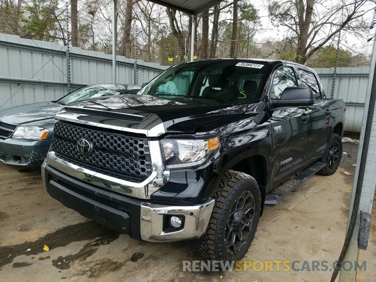 2 Photograph of a damaged car 5TFEY5F19MX277366 TOYOTA TUNDRA 2021