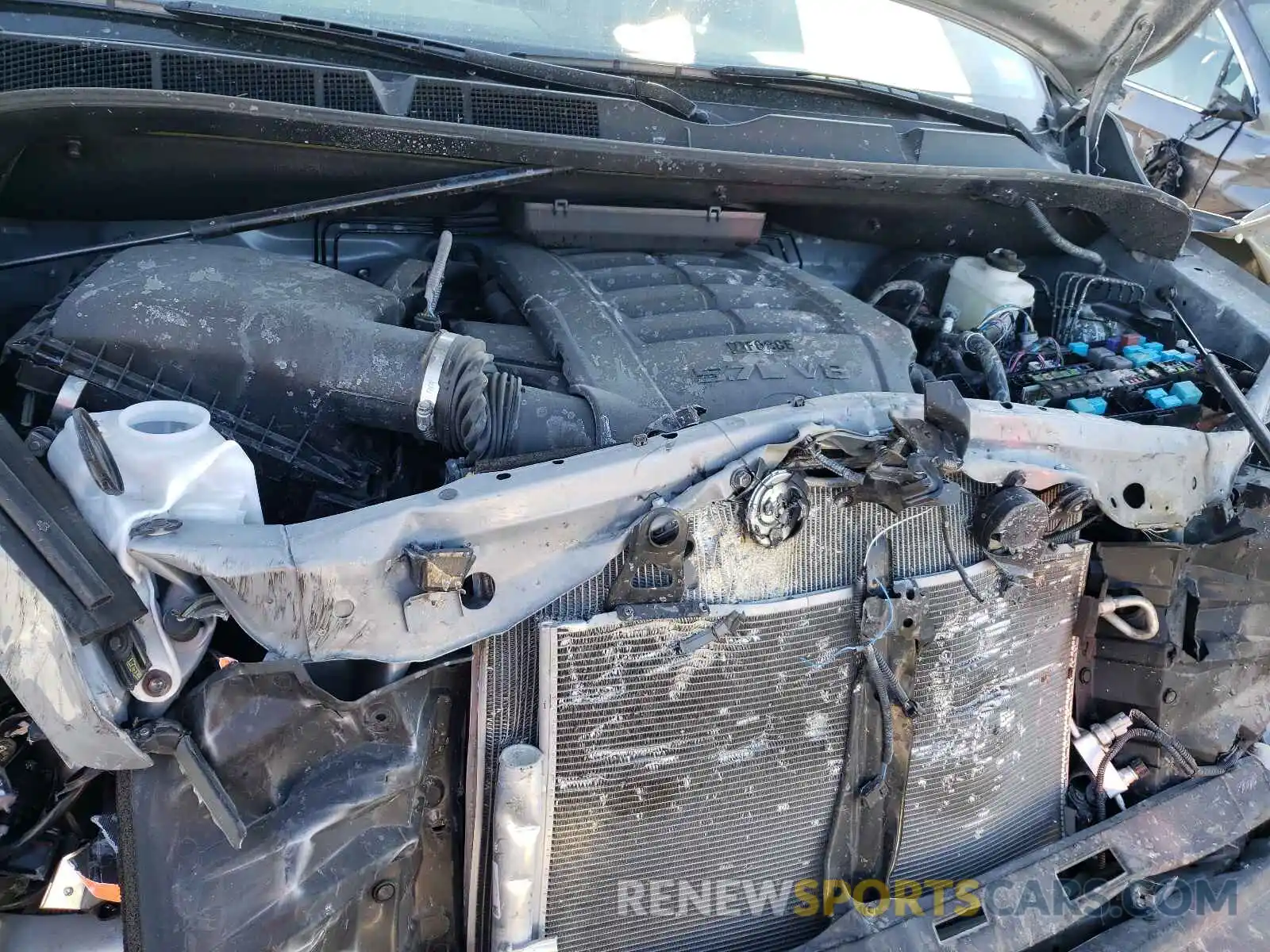 7 Photograph of a damaged car 5TFEY5F19MX281417 TOYOTA TUNDRA 2021