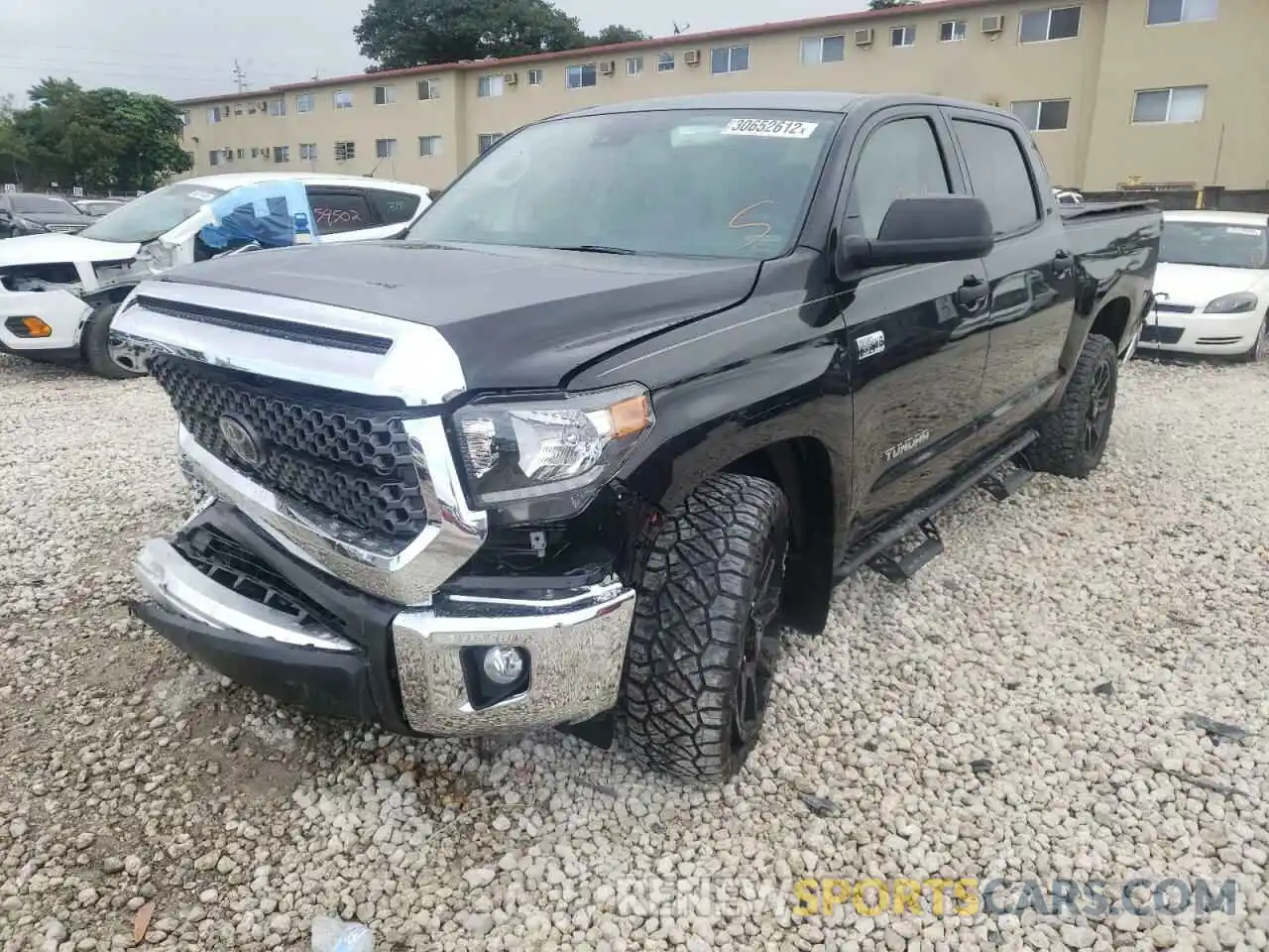 2 Photograph of a damaged car 5TFEY5F19MX287749 TOYOTA TUNDRA 2021