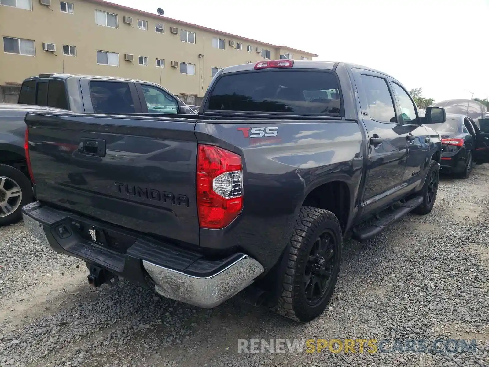 4 Photograph of a damaged car 5TFEY5F1XMX273083 TOYOTA TUNDRA 2021