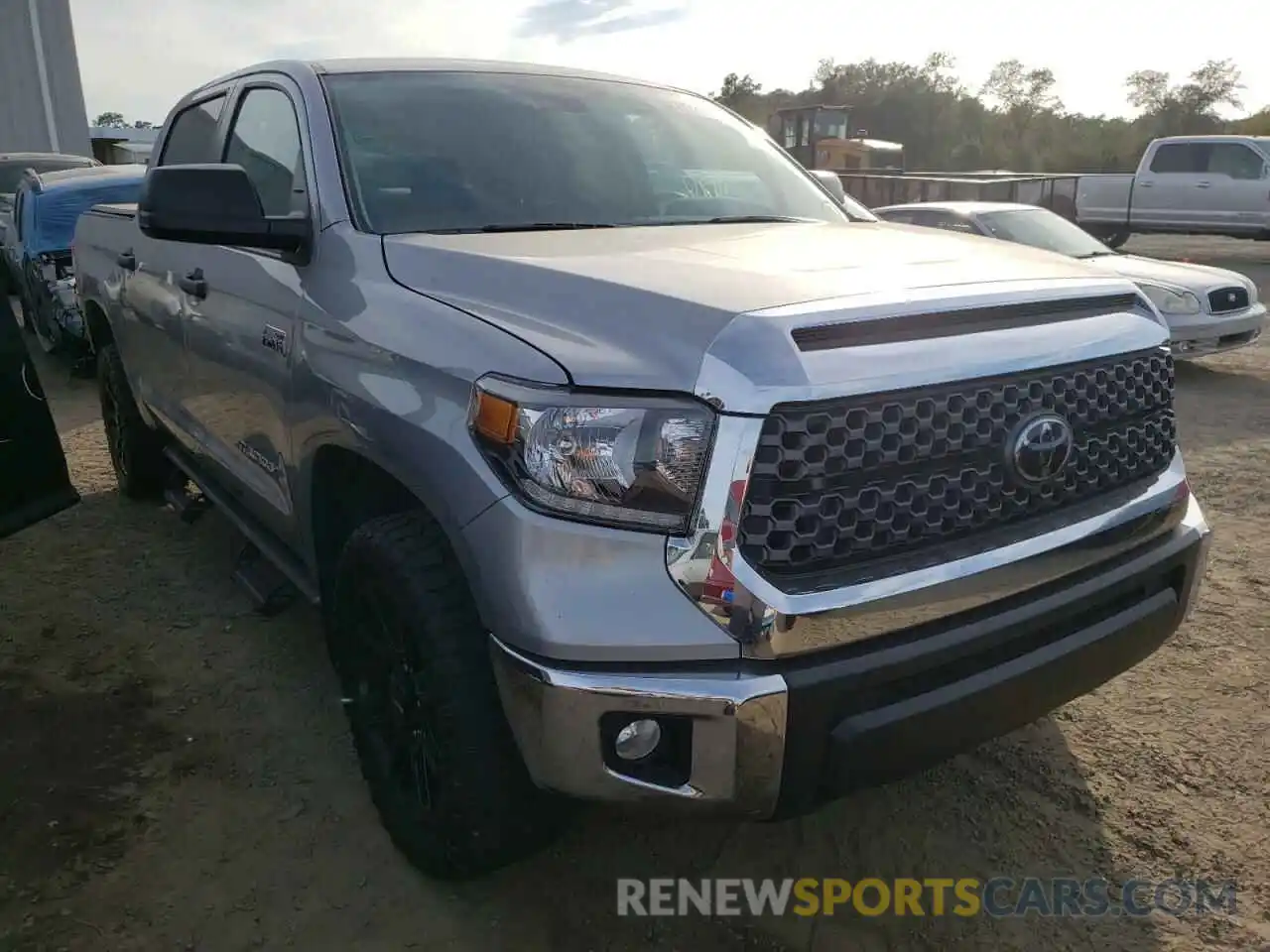 1 Photograph of a damaged car 5TFEY5F1XMX274606 TOYOTA TUNDRA 2021