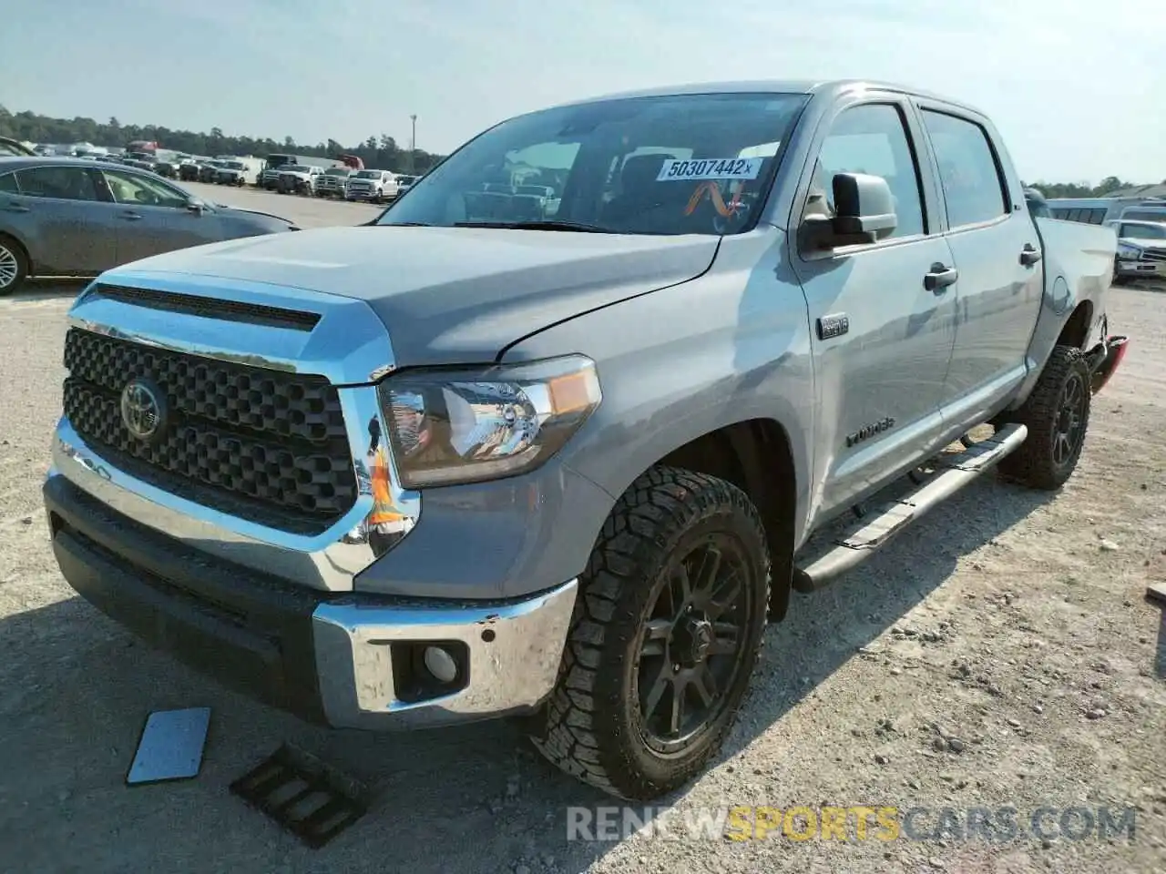 2 Photograph of a damaged car 5TFEY5F1XMX278722 TOYOTA TUNDRA 2021