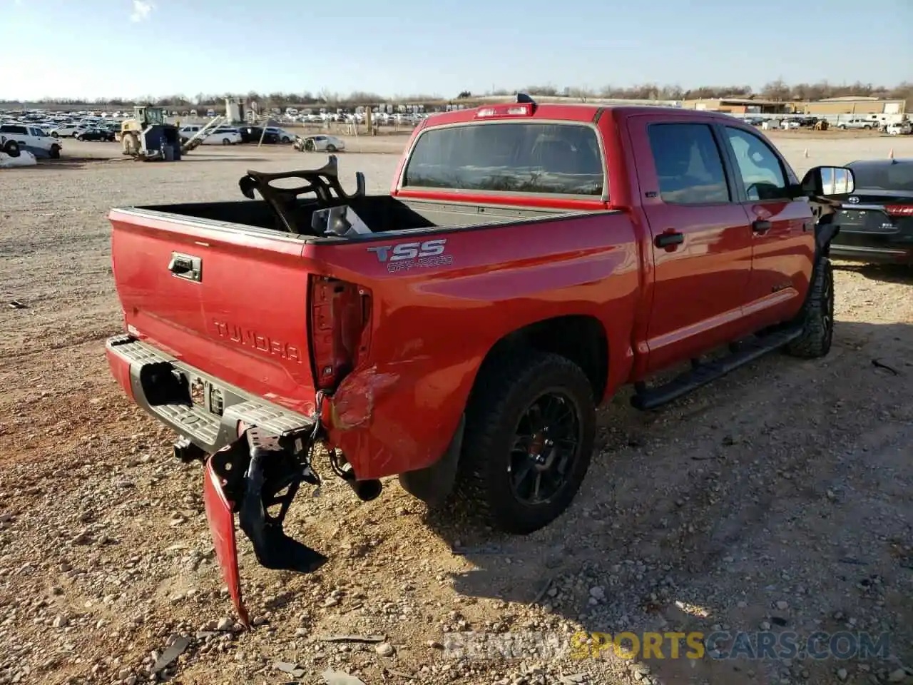 4 Photograph of a damaged car 5TFEY5F1XMX284150 TOYOTA TUNDRA 2021