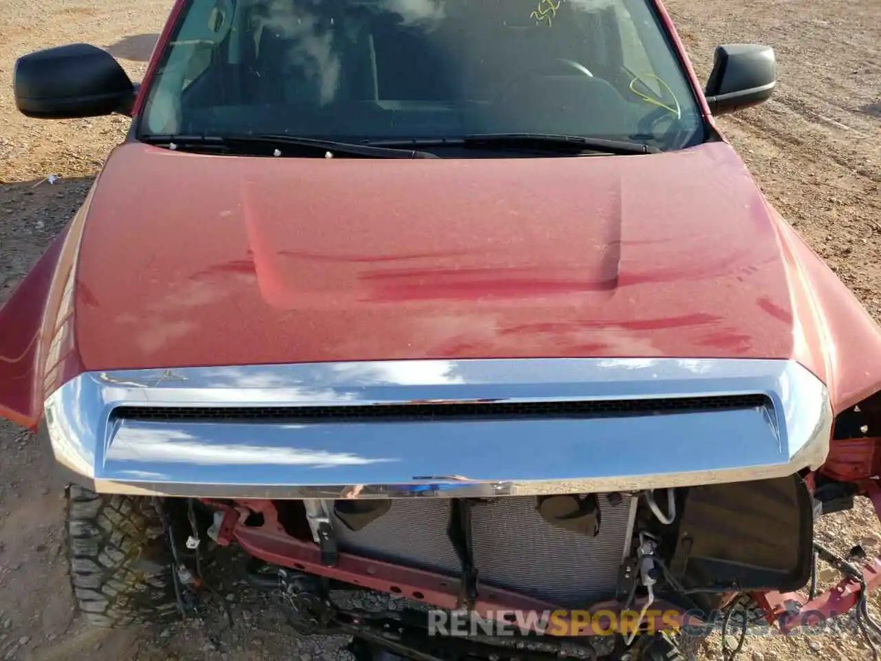 7 Photograph of a damaged car 5TFEY5F1XMX284150 TOYOTA TUNDRA 2021