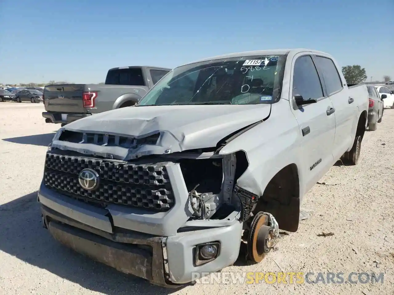 9 Photograph of a damaged car 5TFEY5F1XMX295908 TOYOTA TUNDRA 2021