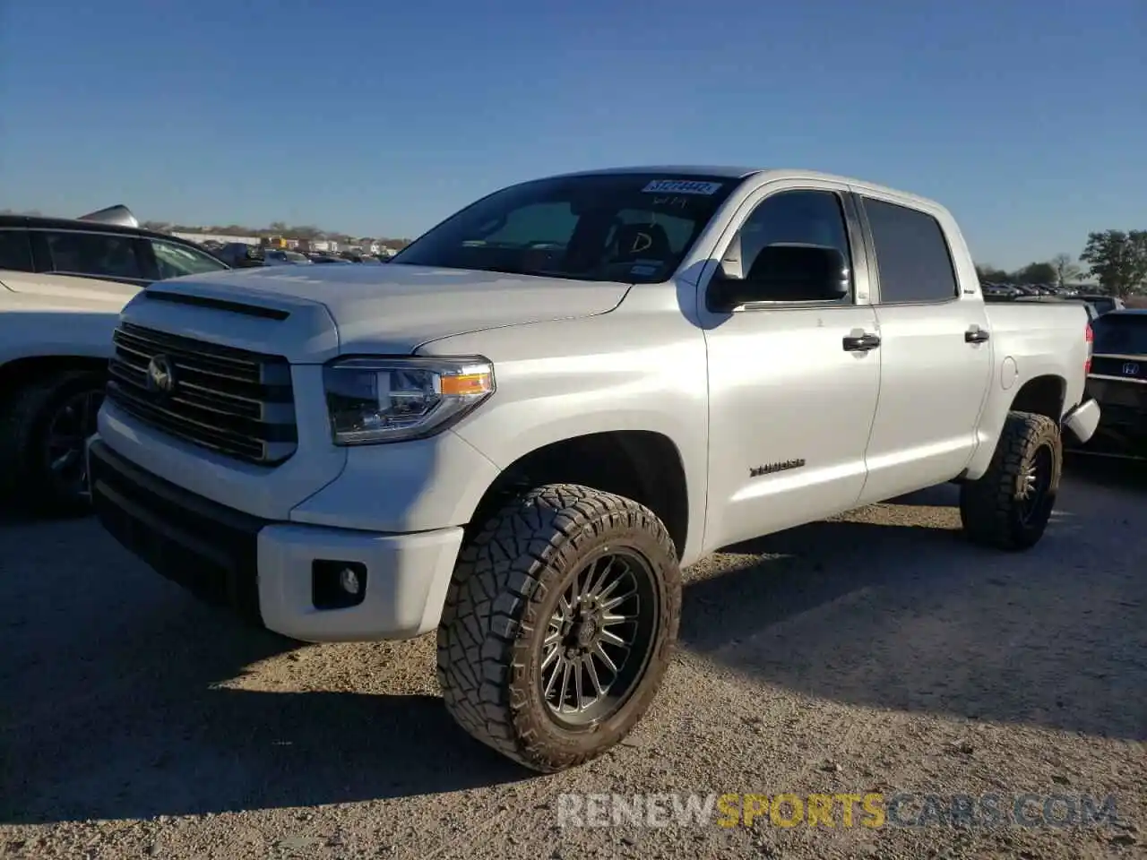 2 Photograph of a damaged car 5TFFY5F14MX297657 TOYOTA TUNDRA 2021